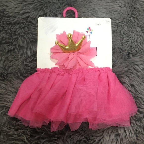 Imagine That | Lulu Girl's Tutu Dress-up Set | 2 Pieces | Pink | One Size - Picture 1 of 2